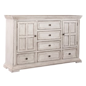 Liberty Big Valley Whitestone Dresser And Mirror