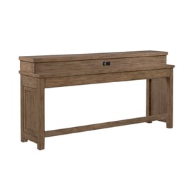 Liberty Pinebrook Ridge Weathered Toffee Console Bar Table