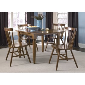 Liberty Creations II Tobacco Square 5pc Dining Room Set