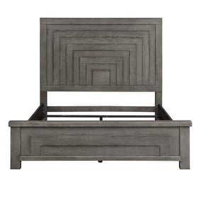 Liberty Modern Farmhouse Dusty Charcoal 2pc Bedroom Set With King Platform ...