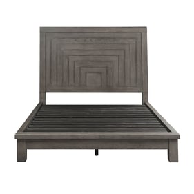 Liberty Modern Farmhouse Dusty Charcoal King Platform Bed