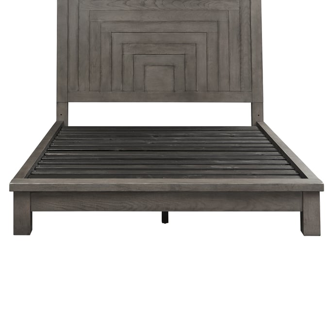 Liberty Modern Farmhouse Dusty Charcoal Queen Platform Footboard LBRT-406-BR23F