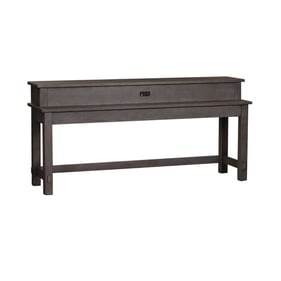 Liberty Modern Farmhouse Dusty Charcoal Console Bar Table