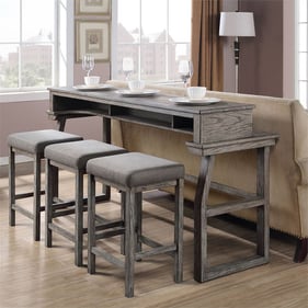 Liberty Hayden Way Gray 4pc Counter Height Bar Set