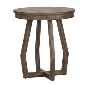 Liberty Hayden Way Gray Wash Chair Side Table