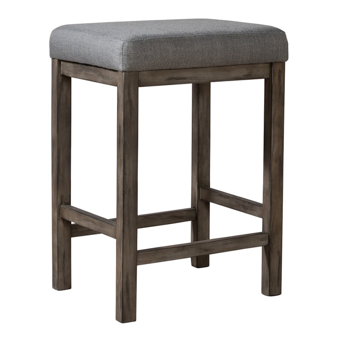 Liberty Hayden Way Gray Uph Console Stool LBRT-41-OT9001