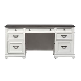 Liberty Allyson Park Wirebrushed White Credenza