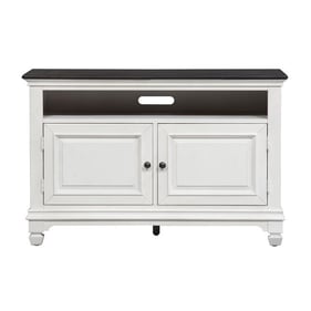 Liberty Allyson Park Wirebrushed White 46 Inch TV Console