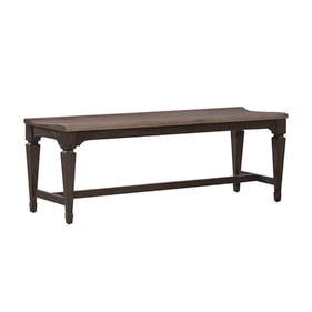 Liberty Allyson Park Wirebrushed Black Forest Ember Gray Bench