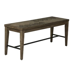 Liberty Horizons Rustic Caramel Bench