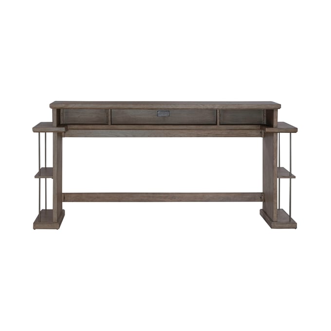 Liberty City Scape Burnished Beige Console Bar Table LBRT-421-OT7837