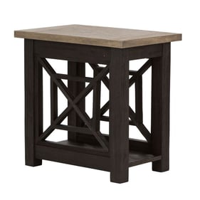 Liberty Heatherbrook Charcoal Ash Chair Side Table