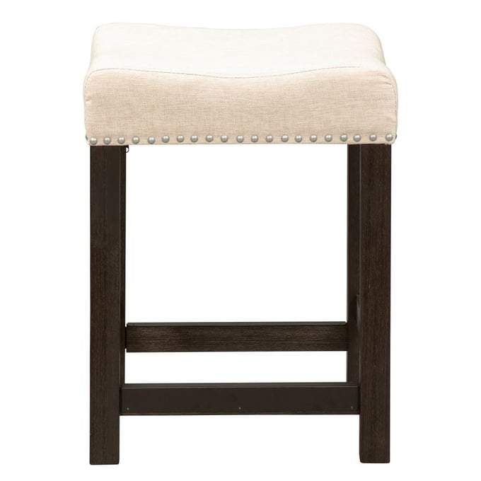 Liberty Heatherbrook Charcoal Ash Console Stool LBRT-422-OT9001