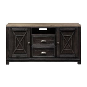 Liberty Heatherbrook Charcoal Ash 56 Inch TV Console