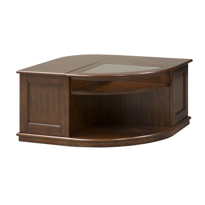 Liberty Wallace Dark Toffee Cocktail Table LBRT-424-OT1010