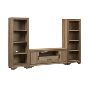 Liberty Sun Valley Sandstone Alt Entertainment Center with Piers