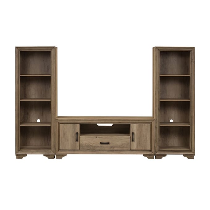 Liberty Sun Valley Sandstone Entertainment Center with Piers LBRT-439-ENTW-ECP