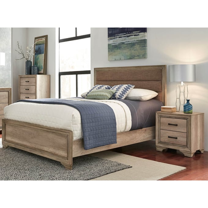 Liberty Sun Valley Sandstone 4pc Bedroom Set With Twin Bed LBRT-439-BR-S5