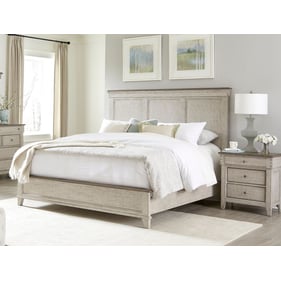 Liberty Ivy Hollow Weathered Linen Dusty Taupe 2pc Bedroom Set With King Pa...