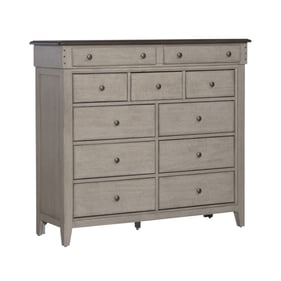 Liberty Ivy Hollow Weathered Linen Dusty Taupe 11 Drawers Chesser