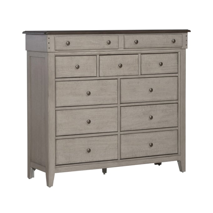 Liberty Ivy Hollow Weathered Linen Dusty Taupe 11 Drawers Chesser LBRT-457-BR32