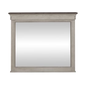 Liberty Ivy Hollow Weathered Linen Dusty Taupe Landscape Mirror