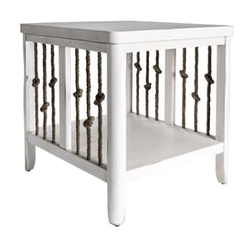 Liberty Dockside White End Table