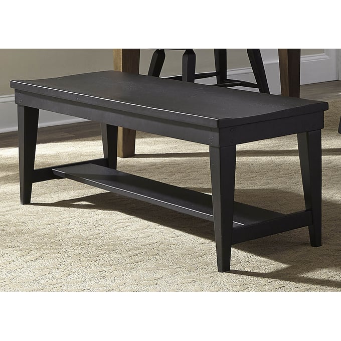 Liberty Hearthstone Ridge Black Bench LBRT-482-C9000B