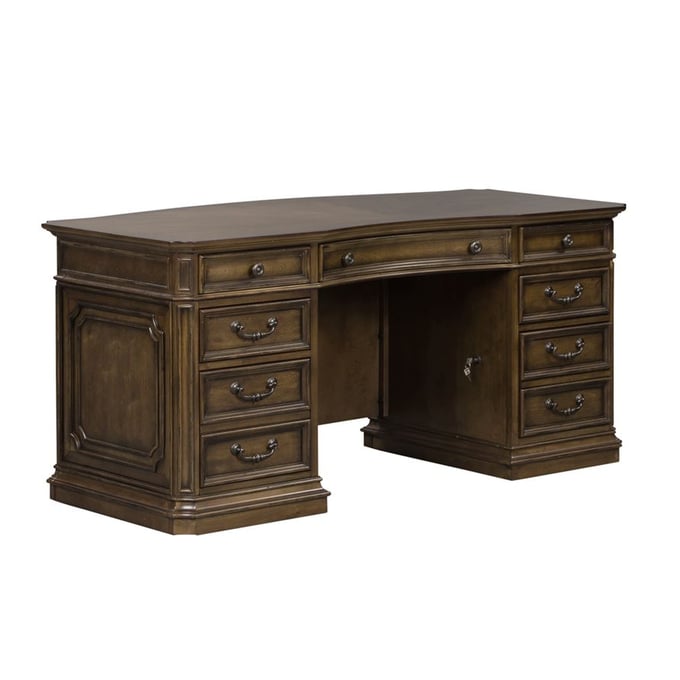 Liberty Amelia Antique Toffee Jr Executive Desk Top LBRT-487-HO105T