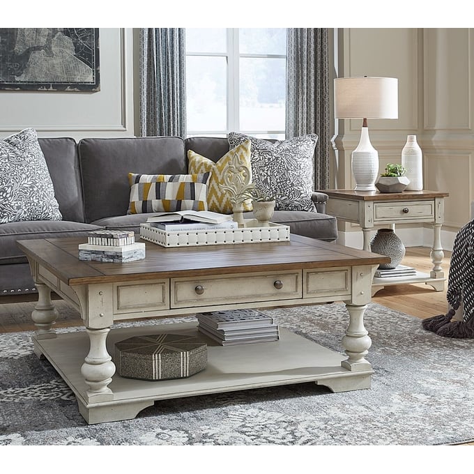 Morgan creek antique white deals sofa table