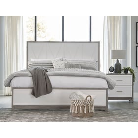 Liberty Palmetto Heights White Driftwood 2pc Bedroom Set With King Panel Be...