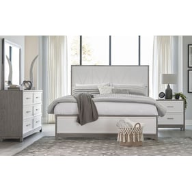 Liberty Palmetto Heights White Driftwood 4pc Bedroom Set With Queen Panel B...