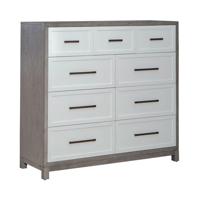 Liberty Palmetto Heights White Driftwood 9 Drawers Chesser LBRT-499-BR32