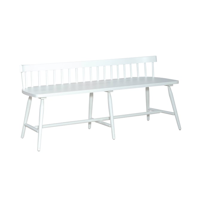 Liberty Palmetto Heights White Driftwood Bed Bench LBRT-499-BR47