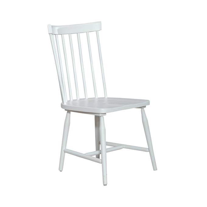 2 Liberty Palmetto Heights White Driftwood Spindle Back Side Chairs LBRT-499-C4000S