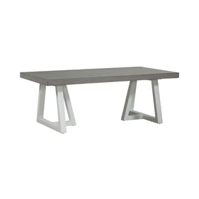 Liberty Palmetto Heights White Driftwood Rectangular Cocktail Table