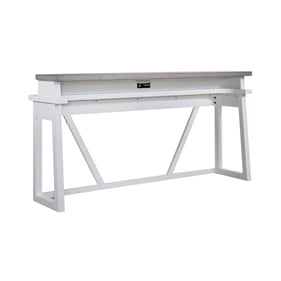 Liberty Palmetto Heights White Driftwood Console Bar Table