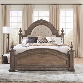 Liberty Carlisle Court Chestnut Dusty Wax King Poster Bed