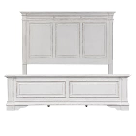 Liberty Abbey Park White King Panel Bed