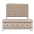 Cal King Upholstered Sleigh Bed