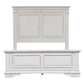 Liberty Abbey Park White Queen Panel Bed