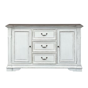 Liberty Abbey Park Antique White Buffet