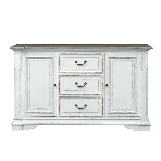 Liberty Abbey Park Antique White Buffet LBRT-520-CB6640