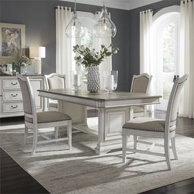 Liberty Abbey Park White 5pc Dining Room Set