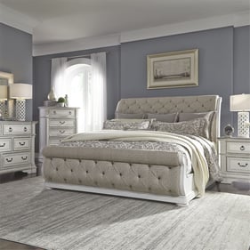 Liberty Abbey Park White 2pc Queen Sleigh Bedroom Set