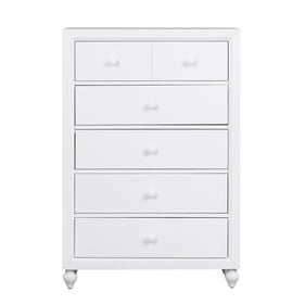 Liberty Cottage View White 5 Drawer Chest