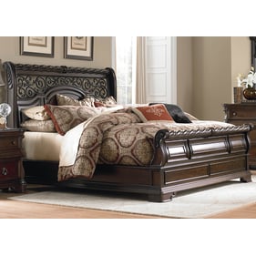 Liberty Arbor Place Brownstone King Sleigh Bed