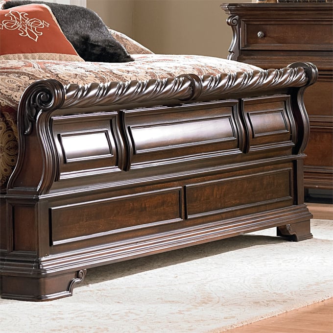 Liberty Arbor Place Brownstone King Sleigh Footboard LBRT-575-BR22F