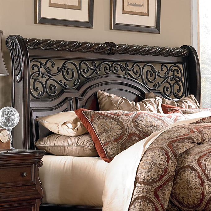 Liberty Arbor Place Brownstone King Sleigh Headboard LBRT-575-BR22H