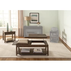 Liberty Mitchell Nutmeg 3pc Coffee Table Set